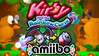 Kirby and the Rainbow Curse Boss Battle! Metaknight Amiibo PART 2 Gameplay Walkthrough Nintendo