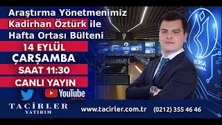 Kadirhan Öztürk ile Hafta Ortası Bülteni Canlı Yayını