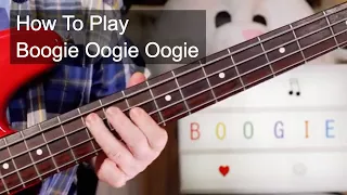 'Boogie Oogie Oogie' A Taste  Of Honey Guitar & Bass Lesson