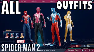 Every Single Spider-Man Costume In Spinning Detail | Marvel Spider-Man 2