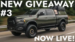 717 Supply Giveaway #3 - 2022 Dodge Ram Power Wagon