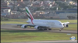 Show de pousos e decolagens, Aeroporto Internacional de Guarulhos São Paulo Movimentos Espetaculares