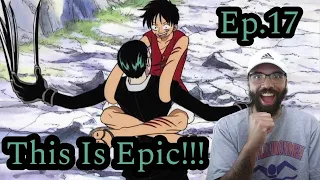 The Epic Conclusion Kuro vs Luffy | One Piece REACTION Episode 17