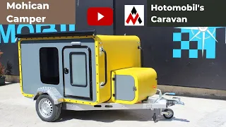 Mohican Camper Trailer | The Cutest Cube Camper Trailer | Hotomobil Mohican Caravan | AN |