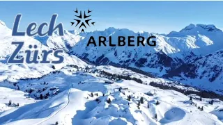 LECH in Austria: skiing paradise in MOST SCENIC skiing village 1 DAY of pure FUN
