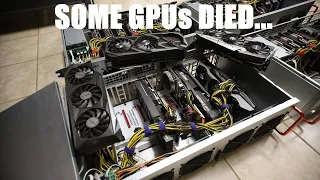 TURNING ON 30 GPU's FOR MINING LETS GO! maybe not...