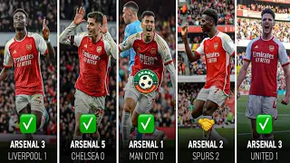 Arsenal vs Premier League Big 6 At Emirates Stadium In 2023/24 Season With Peter Drury's Commentary