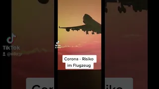 Corona - Risiko im Flugzeug