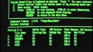 3.1 - Synclavier - Video Cassette - [ The SAMPLE-TO-DISK System ]