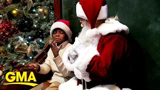 Deaf Santa gives children hope this Christmas season