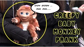 Creepy Monkey Prank 4K ( Reality Pranks 4k )