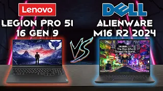 Legion Pro 5i 16' Gen 9 vs Alienware m16 R2 2024 | All New Gaming Laptops | Tech compare
