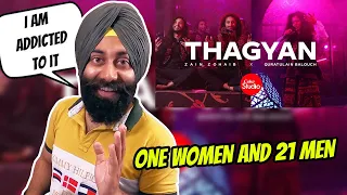 Indian Reaction on Coke Studio | Season 14 | Thagyan | Zain Zohaib x Quratulain Balouch