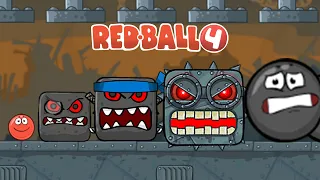 Red Ball 4 Red Ball Vs Black Ball Vs All Bosses