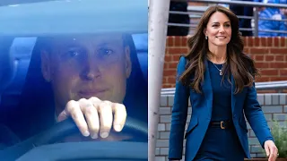 Prince William Visits Kate Middleton in HOSPITAL After Surgery