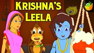 Krishna's Leela | Full Movie | Great Epics of India | BedTime & Fairy TalesAnimated Story