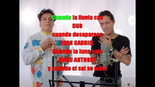 JUAN GABRIEL FEAT MARC ANTHONY YO TE RECUERDO con letra