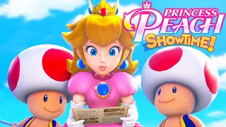 Princess Peach: Showtime! - Full Game 100% Walkthrough