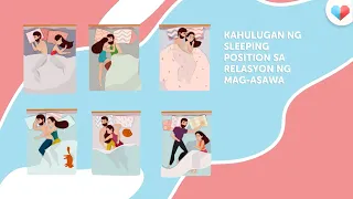 Kahulugan ng sleeping position sa relasyon ng mag asawa