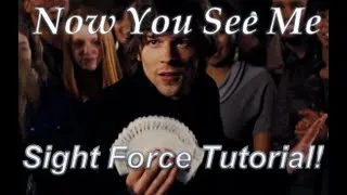 Now You See Me Card Trick Tutorial! (Sight- Force)
