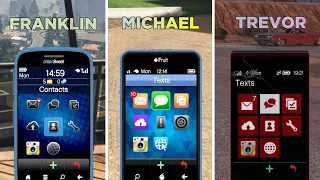 GTA V MOBILE SBS Comparison (Franklin vs Michael vs Trevor)