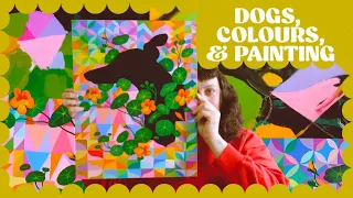 Dogs, Colours and Painting U・ᴥ・U