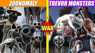 Zoonomaly vs Trevor Monsters Turf War | SPORE