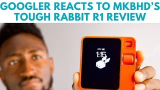 Googler Reacts To MKBHD's "Rabbit R1: Barely Reviewable". ChatGPT App Beats The Rabbit.