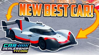 NEW BEST AND FASTEST CAR IN CDT 2023!! (Bolide Killer!) | Car Dealership Tycoon | Roblox