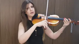 keeping a straight bow on the violin الحفاظ على استقامة قوس الكمان