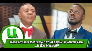 When Akrobeto Met Lawyer Nti Of Kejetia Vs Makola Fame...It Was Magical!!!