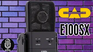 CAD e100sx - Supercardioid Condenser Microphone  - Test / Review & Comparison To The CAD e40