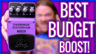 Chugging the hell out of a Behringer OD300 Overdrive / Distortion pedal