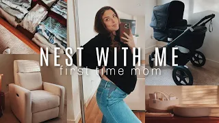 NEST WITH ME♡BABY PREP, POSTPARTUM STATION + MORE