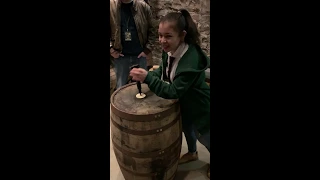 How To Open Whiskey Barrel | JAMESON Distillery - Dublin | WHISKEY CASK DRAW EXPERIENCE | Ireland