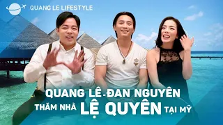 Bất Ngờ Không Thể Tin Nổi ca sĩ Quang Lê, Đan Nguyên thăm nhà Lệ Quyên bên Mỹ Siêu Khủng