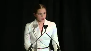 Translation: What Emma Watson meant to say at her U.N. speech.
