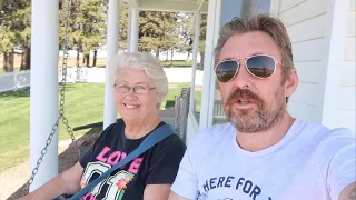 Taking My Mom To Field Of Dreams In Dyersville Iowa - Inside The Movie Farmhouse & Other Small Towns