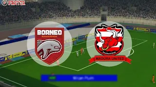 Borneo FC VS Madura United - BRI Liga 1 || eFootball™ 2024 - PPSSPP