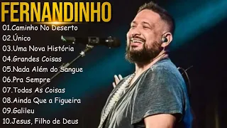 FERNANDINHO ||  Cpminho No Deserto , Ú nico,..O Melhor da Música Gospel em 2024