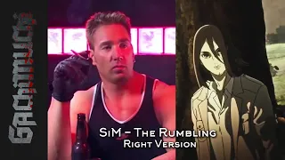 SiM - The Rumbling ♂Right Version♂ | ATTACK ON TITAN Final season part 2 Opening