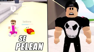 LOS BEBÉS GEMELOS SE PELEAN CON UN NUEVO BEBÉ *LYNA NO LO VIO*!! | CLUB ROBLOX