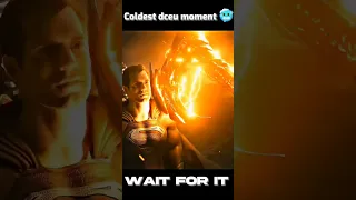 Coldest dc moment 🥶 Wait for superman #shorts #superman #dc