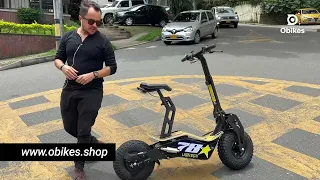 El nuevo juguetote exclusivo para la movilidad urbana. VELOCIFERO MAD 1600W de potencia.