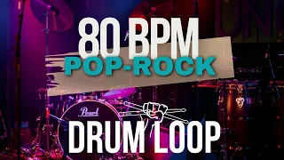 POP ROCK Drum Loop [80 bpm] Beat Groove