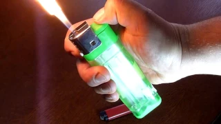 Giant Lighter.(titanium world lighters)Гиганская зажигалка