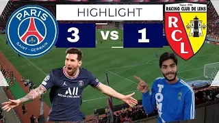 HIGHLIGHTS l PSG ( 1 _ 1 ) LENS  l  LIGUE 1  l  ALL GOALS  FULL HD