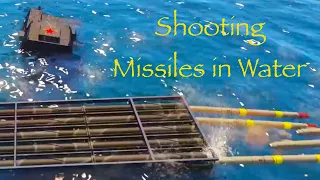GTA V - Shooting Missiles in Water 💦 #Shorts