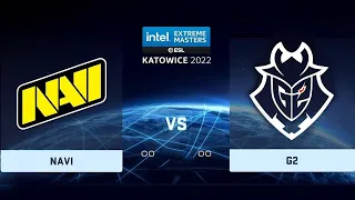 🔴  [ RU ] NAVI vs G2  BO3 | IEM Katowice 2022