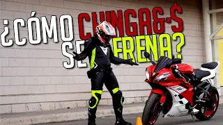 ¿CÓMO FRENAR LA MOTO DE MANERA CORRECTA? | MOTOVLOG